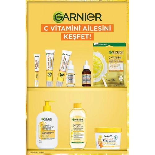 Garnier C Vitamini Günlük Güneş Koruyucu Fluid Yüz Kremi Spf50 40 ml