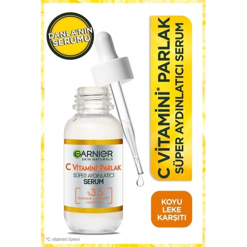 Garnier C Vitamini Parlak Süper Aydınlatıcı Serum 30 ml x 2 Adet