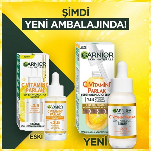 Garnier C Vitamini Parlak Süper Aydınlatıcı Serum 30 ml