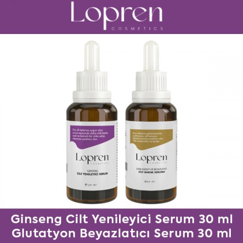 Lopren Cilt Yenileyici Leke Karşıtı Serum Seti