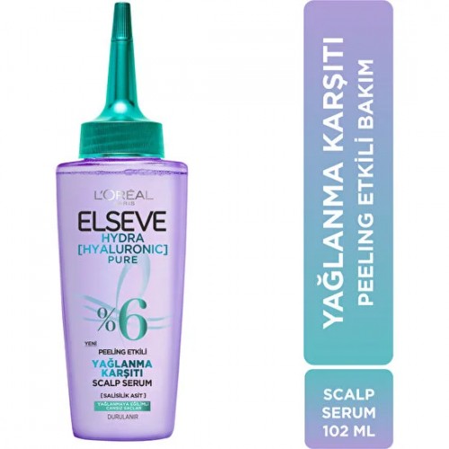 Loreal Paris Elseve Hydra Pure Saç Derisi Serumu 102 ml x 3 Adet