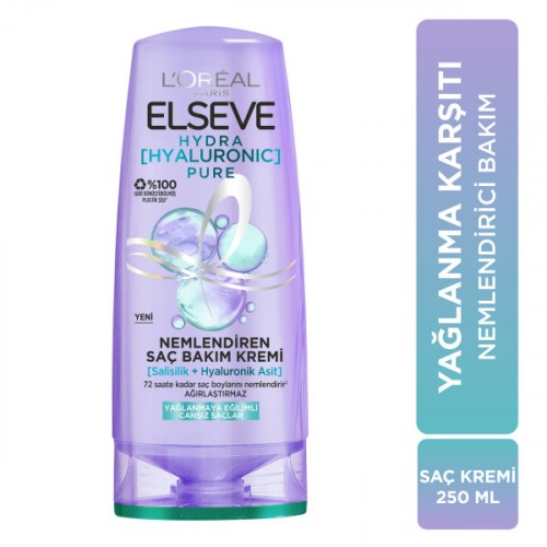 Elseve Hydra Hyaluronic Pure Saç Kremi 250 ml