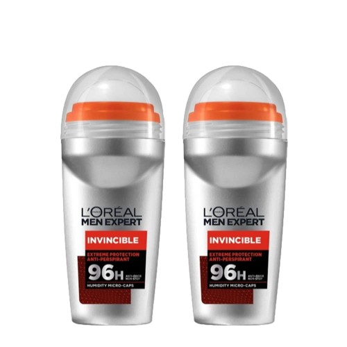 Loreal Paris Men Expert Invincible Anti Erkek Roll On 50 ml x 2 Adet