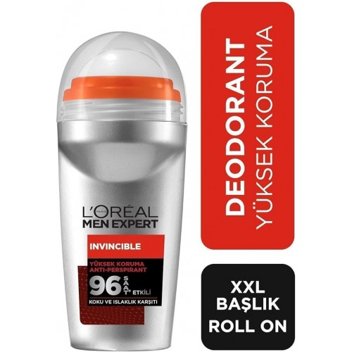 Loreal Paris Men Expert Invincible Anti Erkek Roll On 50 ml x 3 Adet