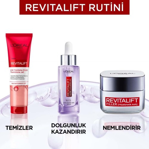 Loreal Paris Revitalift Cilt Yenileme Etkili Temizleme Jeli Glikolik Asit 150 ml