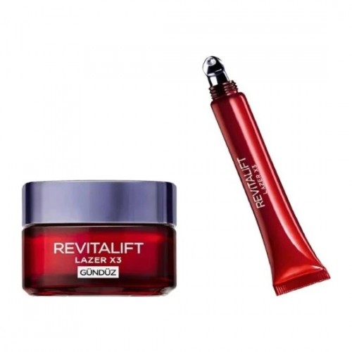 Loreal Paris Revitalift Laser x3 Göz Kremi Ve 15 Ml Gündüz Kremi 50 Ml