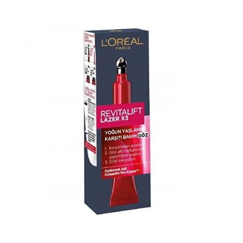 Loreal Paris Revitalift Lazer x3 Göz Bakım Kremi 15 ml