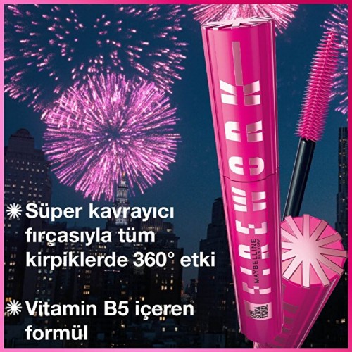 Maybelline New York Lash Sensational Firework Maskara x 2 Adet