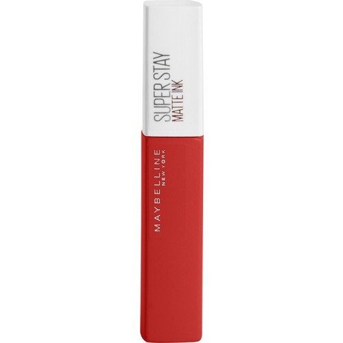 Maybelline New York Super Stay Matte Ink Mat 118  Kiremit Kırmızı Ruj