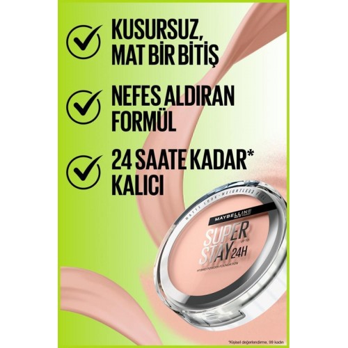 Maybelline New York Superstay Hibrit Pudra & Fondöten - 30