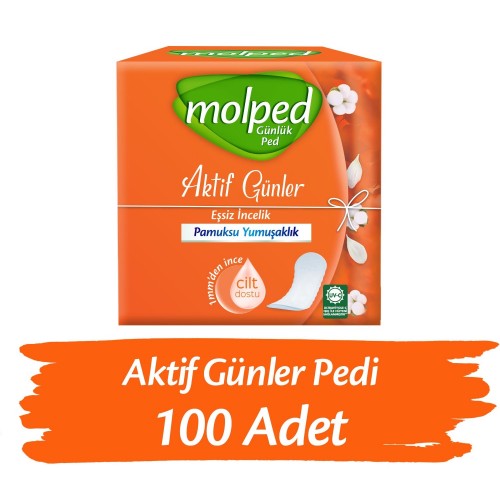 Molped Aktif Günler Günlük Ped 100 lü