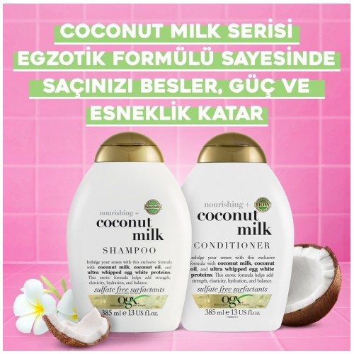 Ogx Besleyici Coconut Milk Şampuan 385 ml