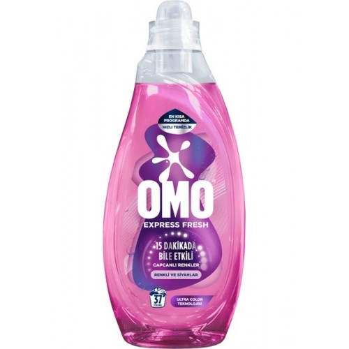 Omo Express Fresh Canlı Renkler Ve Siyahlar Sıvı Deterjan 1480 ml