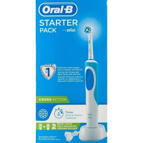 Oral-B Vitality D100 Starter Box Şarjlı Diş Fırçası