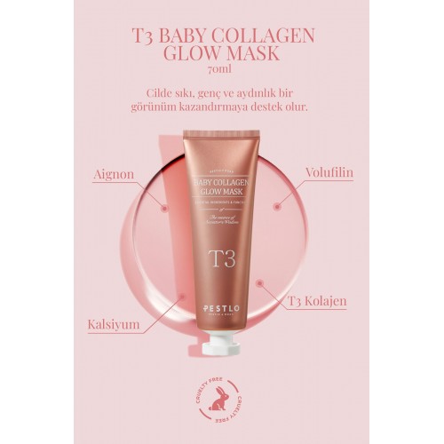 Pestlo T3 Baby Collagen Glow Maske 70 ml