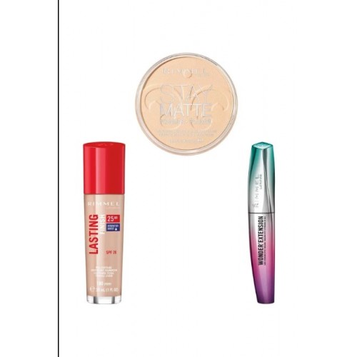 Rimmel London Lasting Finish+Stay Matte+Wonderfull Set