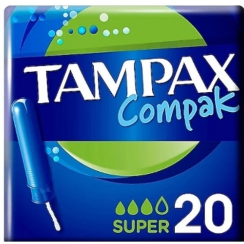 Tampax Compak Tampon Super 20 li