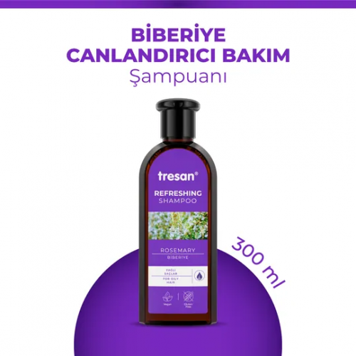 Tresan Biberiye Canlandırıcı Bakım Şampuanı 300 ml