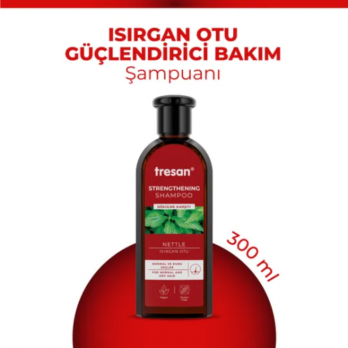 Tresan Isırgan Otu Bakım Şampuanı Normal ve Kuru Saçlar İçin 300 ml