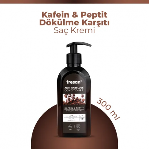 Tresan Kafein Peptit Dökülme Karşıtı Saç Kremi 300 ml