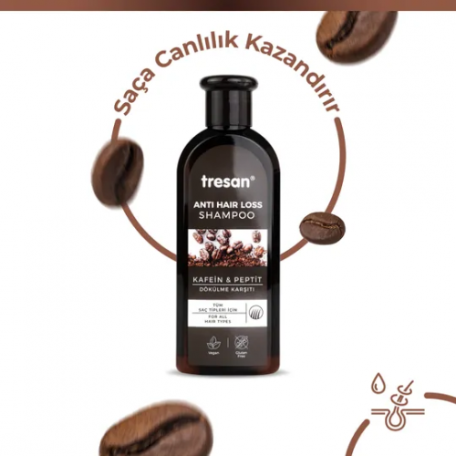 Tresan Kafein Peptit Dökülme Karşıtı Şampuan 300 ml