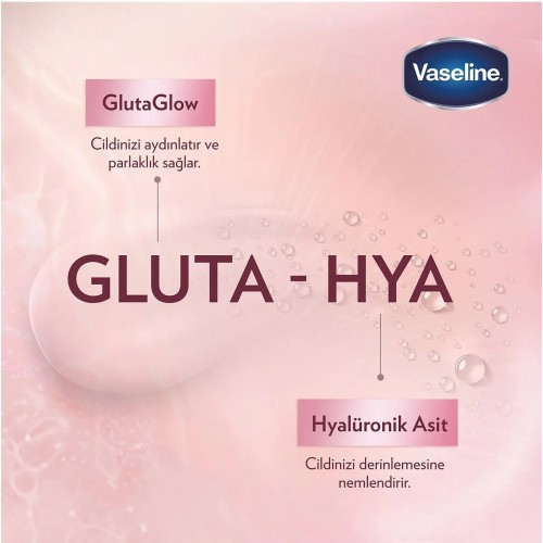 Vaseline Gluta Hya Serum Etkili Losyon Canlandırıcı 200 ml x 2 Adet