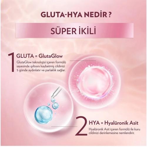 Vaseline Gluta Hya Serum Etkili Losyon Canlandırıcı 200 ml x 2 Adet