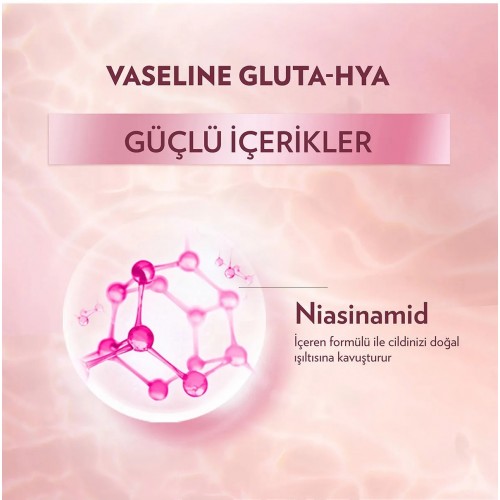 Vaseline Gluta Hya Serum Etkili Losyon Canlandırıcı 200 ml x 2 Adet