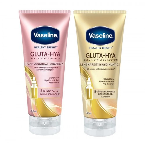 Vaseline Gluta Hya Serum Etkili Losyon Serisi 200 ml