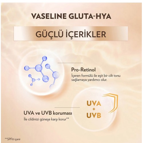 Vaseline Gluta Hya Serum Etkili Losyon Serisi 200 ml