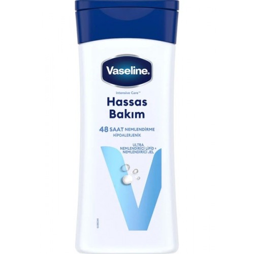 Vaseline Vücut Losyonu Çok Kuru ve Hassas Ciltler İçin 200 ml