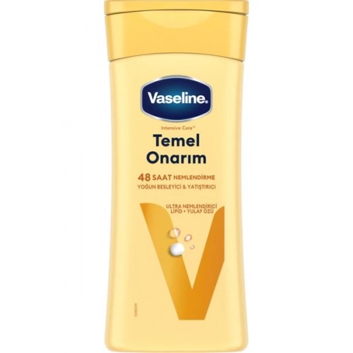 Vaseline Vücut Losyonu Temel Onarım Kuru Ciltler İçin 200 ml