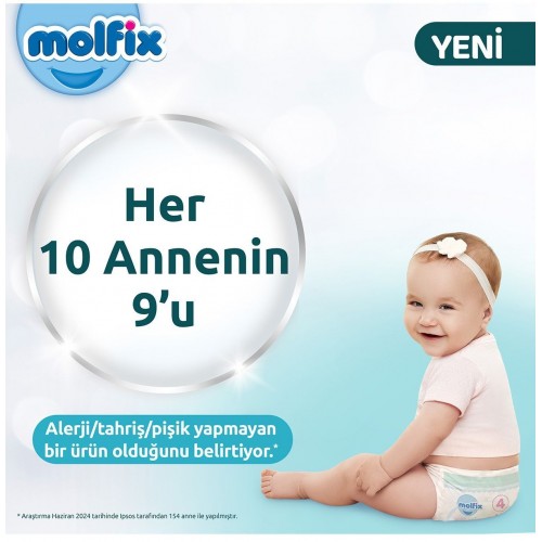 Molfix Premium Avantajlı Paket 4 No 86 lı x 2 Adet