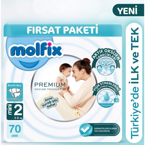 Molfix Premium Fırsat Paketi 2 No 70 li