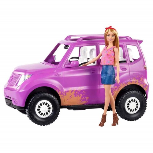 Barbie Bebek Ve SUV Aracı GHT18