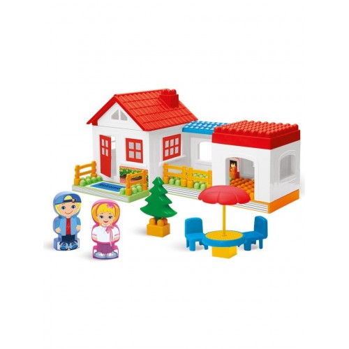 Fen Toys Tek Katlı Ev Bloklar 03135