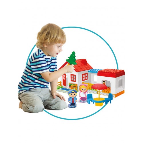 Fen Toys Tek Katlı Ev Bloklar 03135